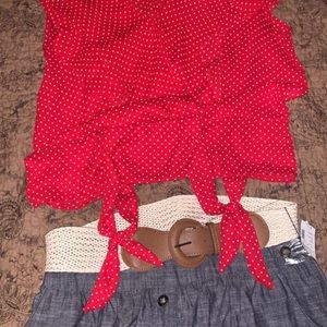 Maurice’s summer outfit new skirt